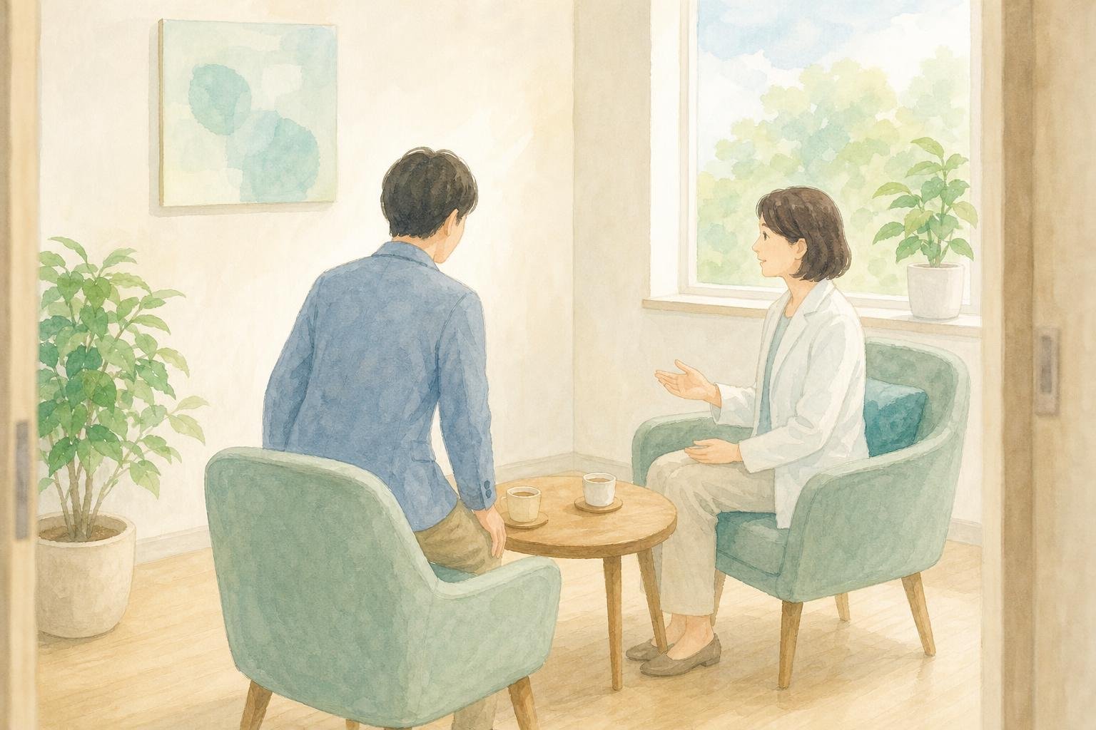 高ストレスと判定されたら? 医師の面接の流れ